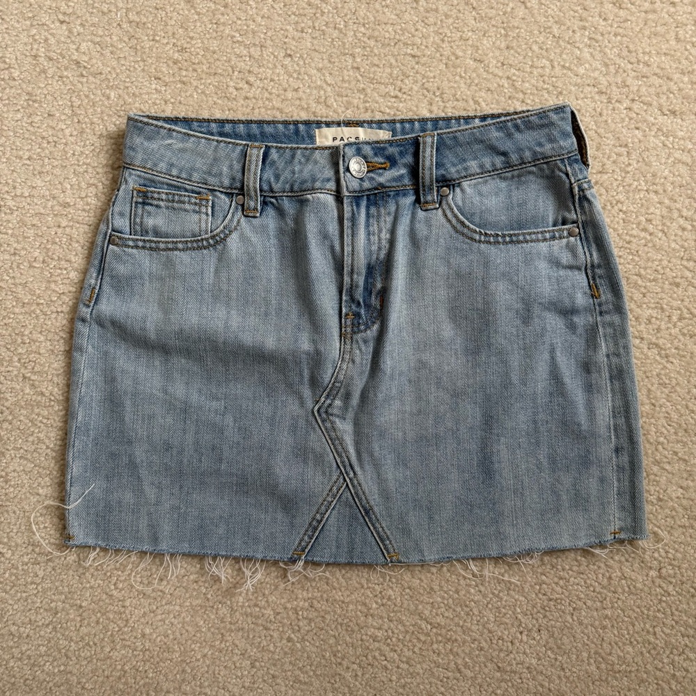 EUC Pacsun jean mini skirt